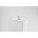 Canada 40 inch 100.00 watt Silver Table Lamp Portable Light